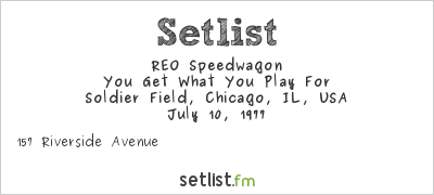 REO Speedwagon at Super Bowl of Rock - Game 3 Setlist