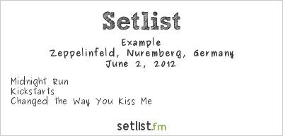 Example at Rock im Park 2012 Setlist