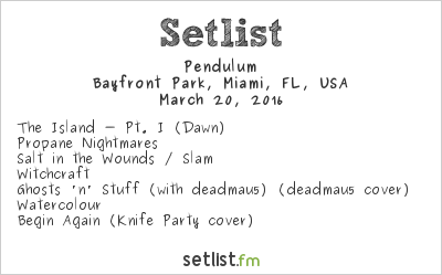 Pendulum at Ultra Music Festival 2016 Setlist
