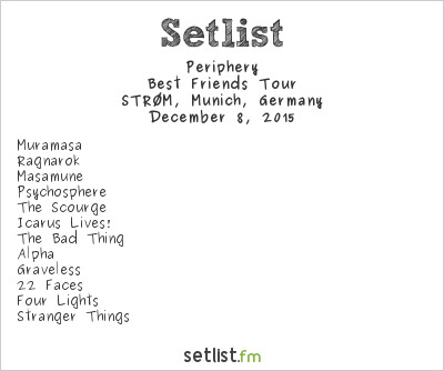 Periphery at STRØM, Munich, Germany Setlist