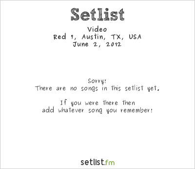 Video at Chaos in Tejas 2012 Setlist