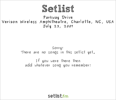 Parkway Drive at Warped Tour 2007 Setlist