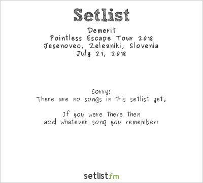 Demerit at Krawal Festival 2018 Setlist