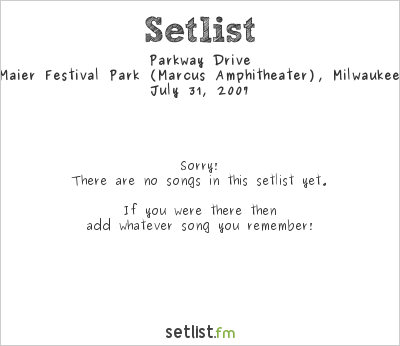 Parkway Drive at Warped Tour 2007 Setlist
