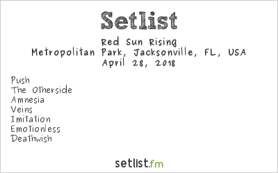 Red Sun Rising at Welcome to Rockville 2018 Setlist