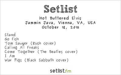 Hot Buttered Elvis at Jammin Java, Vienna, VA, USA Setlist