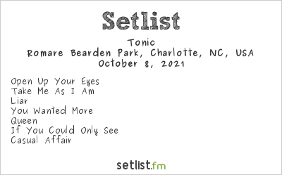 Tonic at Circle K Speed Street presented by Coca-Cola 2021 Setlist