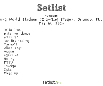 1oneam at Rolling Loud Festival 2026 Setlist