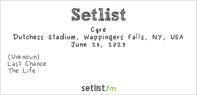 Cyré at KFEST 2023 Setlist