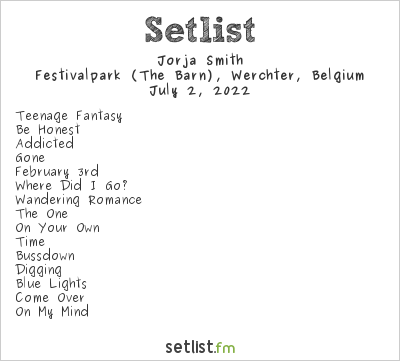 Jorja Smith at Rock Werchter 2022 Setlist