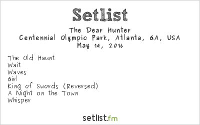 The Dear Hunter at Shaky Knees Music Festival 2016 Setlist