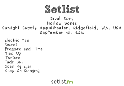 Rival Sons at Sunlight Supply Amphitheater, Ridgefield, WA, USA Setlist