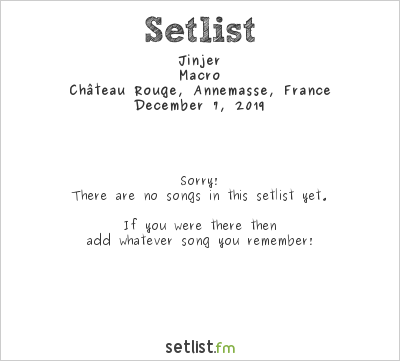 Jinjer at Château Rouge, Annemasse, France Setlist