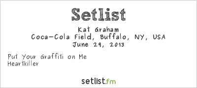 Kat Graham at WKSE 98.5 Kiss the Summer Hello 2013 Setlist